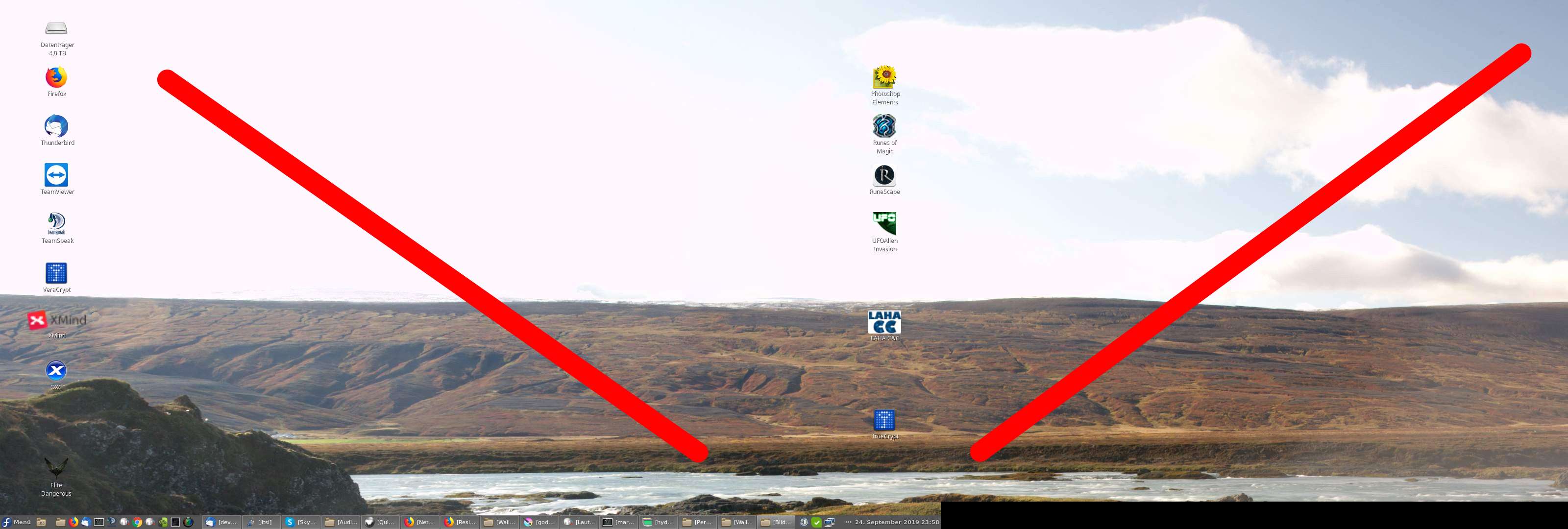 Hintergründe 7 2 verschiedene windows bildschirme Hintergrundbild über